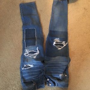 American eagle boyfriend jeans size 10